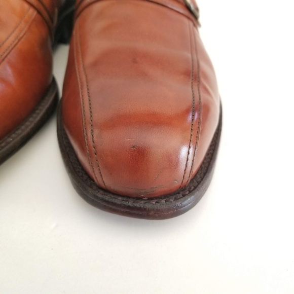 Vintage FOOTJOY Classics USA Mens Dress Shoes Brown Leather Bicycle Toe Size 9.5 main image 7
